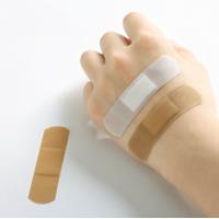 china manufacturer price white band-aid fabric medical wound adhesive plaster custom printed band aid