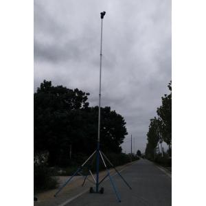 Telescoping Mobile Video Surveillance Mast 6 to 9 meter ground based telescopic mast photography sport video mast