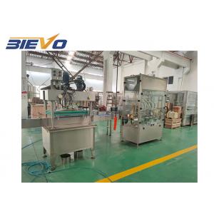 Electric Glass Bottle 415V Liquid Bottling Machine