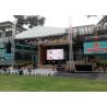 Anti Flammable RGB Outdoor LED Video Screen Rental Full Color Pixel Pitch 20mm