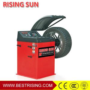 China Tire shop used semi automatic motorcycle tire balancing machine for sale CE supplier