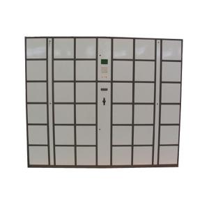 China CE 36 Doors Large Size Steel Luggage Lockers , Password Electronic Office Lockers Box with LCD Screen supplier
