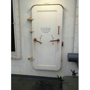 Water Tight Marine Doors / Ship Access Door With Round Window Handle Quick Open