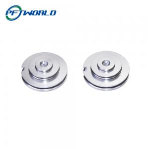 Precision CNC Machined Aluminum Parts Bright Silver Oxidation Can Be Customized