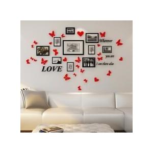 Family Gallery Home Decor Wall Paintings Magnetic Photo Frame Set Solution