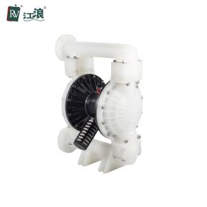 China PTFE Plastic Air Operated Diaphragm Pump 2 Inch For Chemical Solvent Industry supplier
