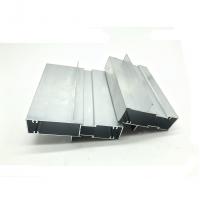 Silver Anodized 6063 aluminum door frame extrusions For Construction Building