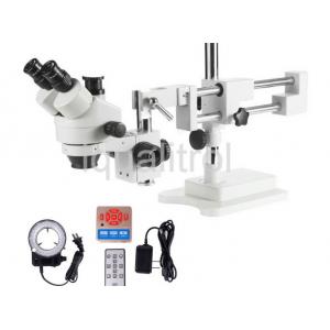China Стерео оптически коэффициент сигнала микроскопа, микроскоп Trinocular стерео с камерой wholesale