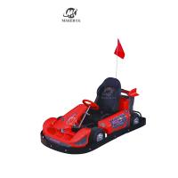 China 40A Lead Acid Battery Kiddie Rides Machine Electric Green Red Yellow Go Kart Led Light on sale