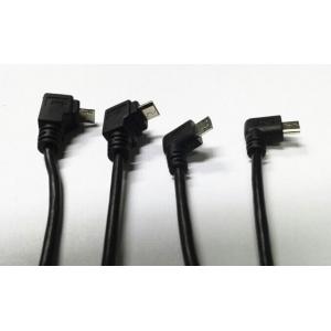 Right Left UP Down angle Micro B male usb cable