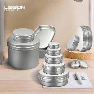 15ml 30ml 150ml Empty Cream Containers Aluminum Box With Lid