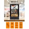 15.6 inch Table Top L typed LCD PCAP Touch Digital Signage Display Portable Touch Screen Menu Monitor for Restaurant and Retail