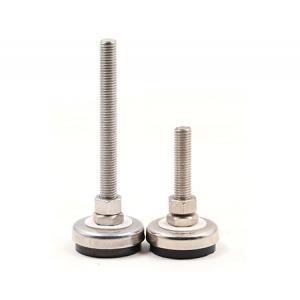 On Slipping M6 S10C Stainless Steel Adjustable Feet For Furniture