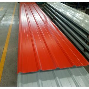 China Galvanized Corrugated Steel Roofing Sheet 40g 60g 28 Gauge Zinc Coated Iron Metal supplier