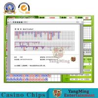 China English RFID Casino Chips Macau Casino Dedicated Baccarat Gambling Table System Screen LCD 24 HD Display With Host on sale