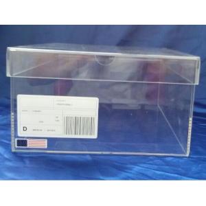 China Crystal clear acrylic shoe display box sustomed shoe case supplier