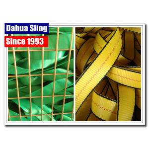 100% Polyester Ratchet Strap Webbing For Trailer Tie Down Strap Grade AA