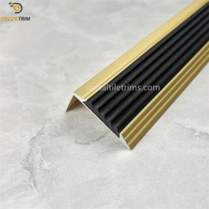 Aluminium Angl Stair Nose Corner Trim Metal Stair Nosing Tile Trim