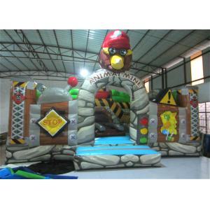 China New The Gorilla Inflatable Fun City Animals The construction inflatable Amusement Park For Children under 12 years supplier