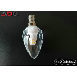 China 450lm 80ra Crystal Led Candle 220vac Contemporary Style With High Brightness supplier