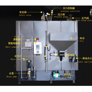 300kg / H To 3000kg / H Industrial Steam Boiler High Efficiency With Auto Control 1.0Mpa 1.2Mpa