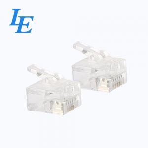 China LE-G007 Rj45 Connector Cat6 , Rated Current 16A Rj45 Through Connector supplier
