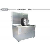 China Car Tyre / Wheel Custom Ultrasonic Cleaner with Rotation System on sale