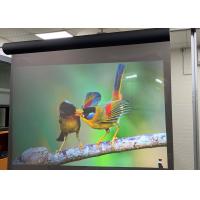 China Touch Window Advertising Screen Rear Projection Screen Film Transparent on sale