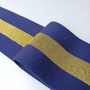 China Custom Stretch Strap Long Lasting Elasticity Polyester Thick Elastic Band For Suspender Belts supplier
