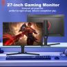 China UHD Resolution 27 Inch Gaming Monitor 4K IPS Panel 144Hz PC Monitor With Fixed Bracket wholesale