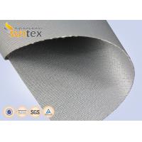 China 16 OZ Removable Fiberglass Heat Reflective Fabric For Pipe Cover Heat Shield Blankets on sale