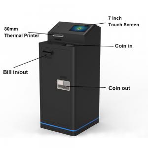 10-Point Capacitive Touch Screen Self Service Payment System Varies Depending On Model