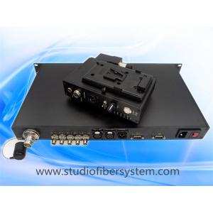 China Sony camera over fiber system powered by LEMO SMPTE Hybird Cable supplier