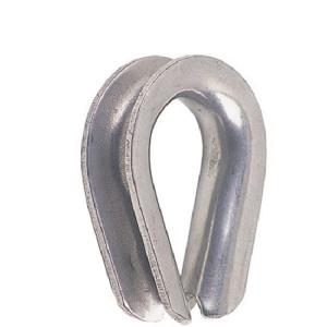 China Heavy Duty Wire Rope Thimble 1/4 Inch To 1 Inch supplier