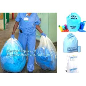 China Medical Waste Bag For Medical Use, Yellow/Red/Black Biohazard Infectious/Medical Waste Bag/Liner With Drawcord/Drawstrin wholesale