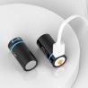 Micro USB Rechargeable Lithium Ion Battery 3.6V 700mAh 16340 Li-ion Battery Cell Alarm Flashlight