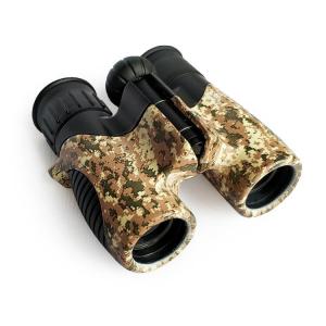 China Camouflage Color DCF Roof Binoculars 8x21 Bak4 Prism Kids Outdoor Kit With Strap supplier