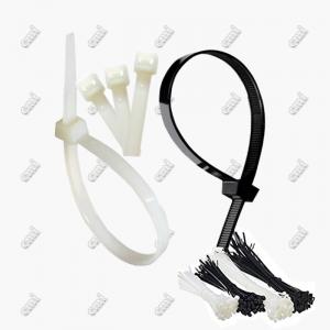 China TS16949 Vehicle Spare Parts 12 Inch Cable Zip Ties High Tensile Strength supplier