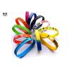 China Variety Color Silicone Custom Wrist Bracelets Rubber Message Bracelets OEM wholesale