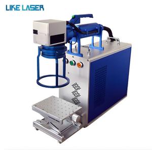 190cm * 150cm * 70cm Size Fiber Laser Marking Machine with Invisible Laser and PC Backpack
