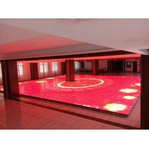 China P6.25 LED Light Up Disco Dance Floor Tiles , Portable LED Video Dance Floor supplier