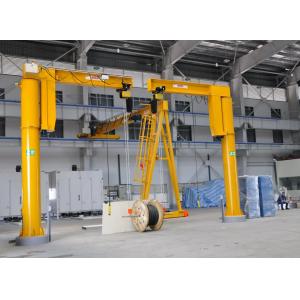 Fixed Column 8m Length Cantilever Arm Jib Crane Free Standing 3.2 Ton