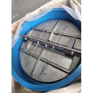 Design Api 594 Industrial Retainerless  Ductile Cast Iron Wafer Dual Plate Non Return Check Valve