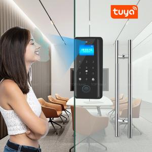 3D Face Recognition Door Lock Tuya Remote Control Punch Free Smart Office Door Lock