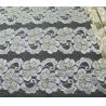 China Wavy Floral Elastic Lace Fabric Eco-friendly Dyeing For Evening Dress CY-DK0037 wholesale