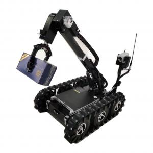 China Include Led Lights Eod Robot With Monitoring System supplier