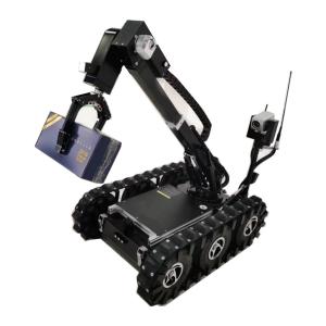 China Include Led Lights Eod Robot With Monitoring System supplier