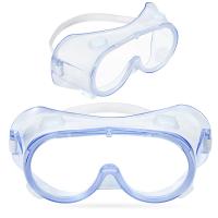 China PVC Frame Medical Safety Glasses , Anti Fog Goggles Normal Strap Durable on sale