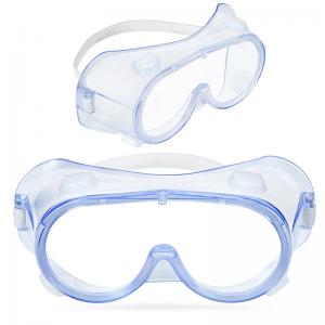 China Anti Splash Medical Safety Goggles , Medical Isolation Goggles 70-80mm Width wholesale
