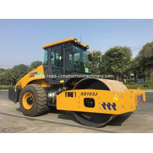 Single Drum Vibratory Road Roller 103kW 16 Ton XCMG XS163J hydraulic